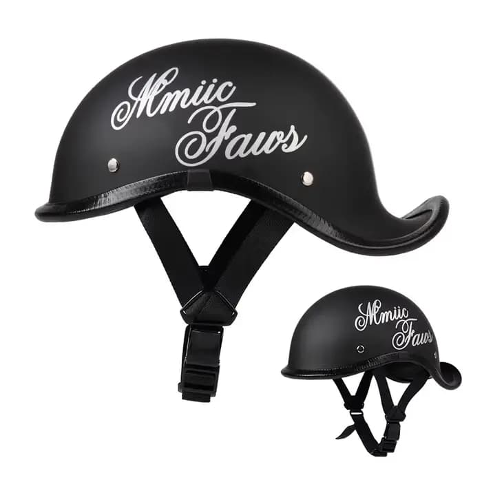 Demi-casque rétro pour moto