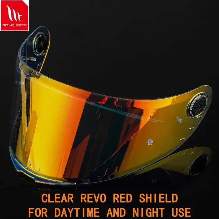 Remplacement de visière de casque MT Revenge 2 S – Bouclier MT-V-14B d'origine pour casques de moto MT capacete