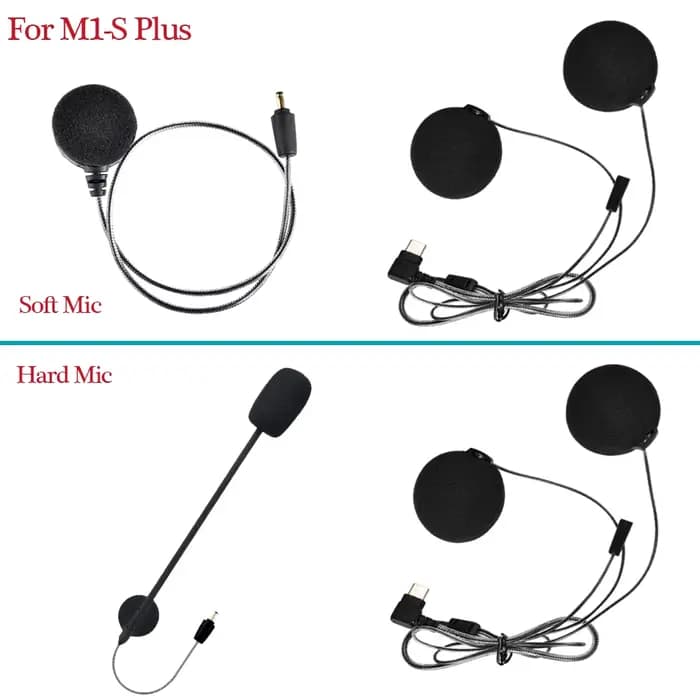 Fodsports Moto Bluetooth Casque Casque Interphone Accessoires pour M1-S Plus M1-S Air Écouteur Écout