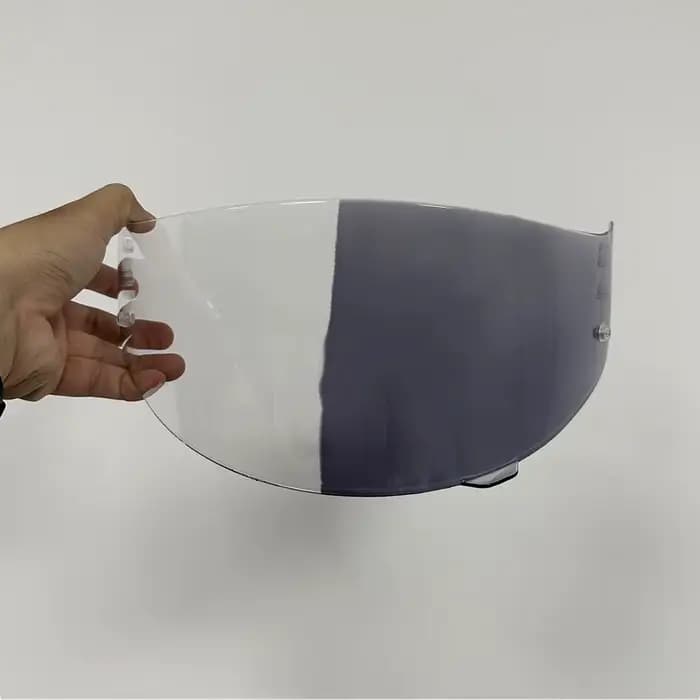 Visière photochromique pour casque de moto