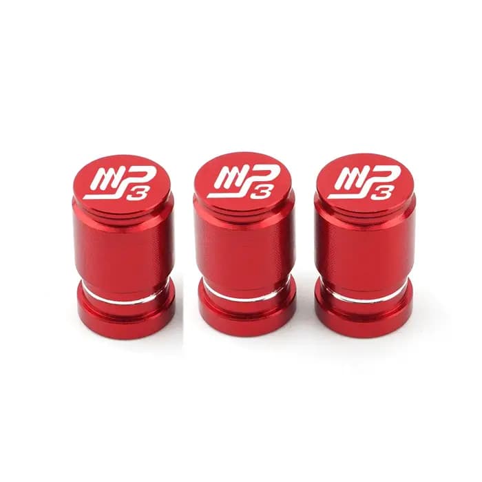 3 pièces pour Piaggio MP3 250 300 500 MP3250 MP3300 MP3500 accessoires de moto Valve de pneu Port d'air tige couvercle bouchon Logo