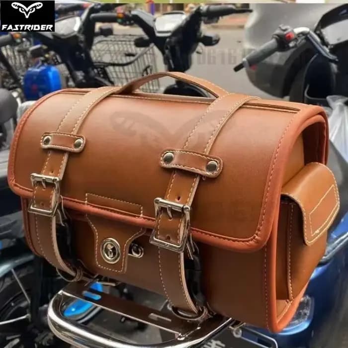 Sacoche de queue arrière de moto électrique