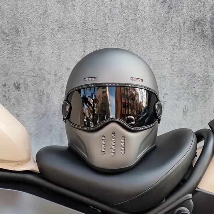 Casque intégral de Moto FBR rétro Style Tokyo
