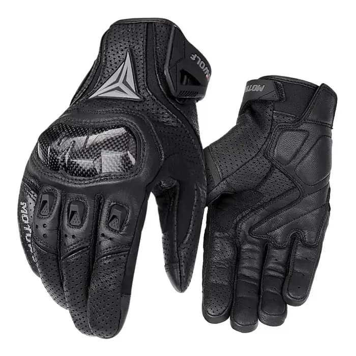 Moto DirtBike Sim Racing hommes gants en cuir femmes respirant