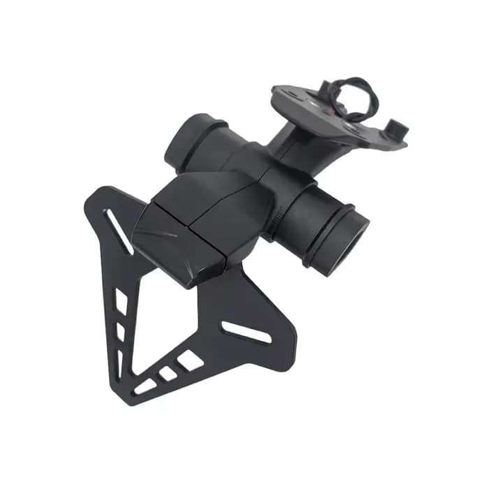 Support de plaque d'immatriculation de moto, éliminateur de queue de moto, accessoires en acier modi