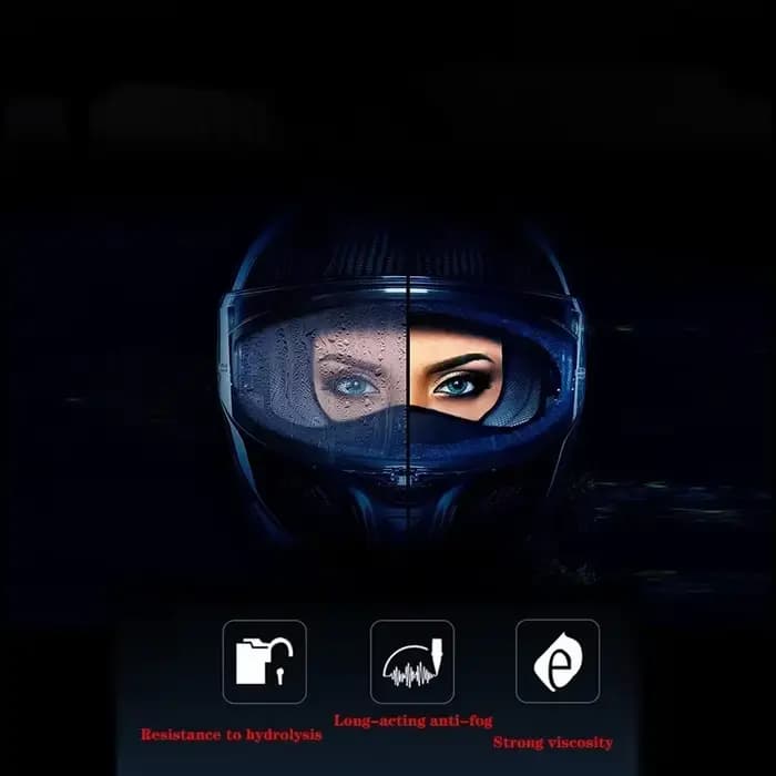 Visière de casque de moto anti-buée