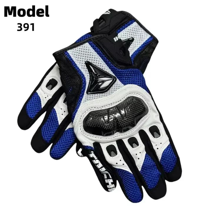 Gants de Moto en cuir respirant pour hommes, 391 390, pour Motocross en plein air, équitation, print