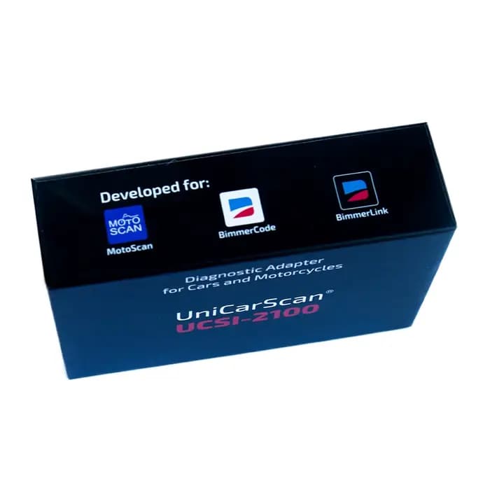 Adaptateur de diagnostic UniCarScan UCSI-2100 pour moto BMW, véhicule Triumph et autres motos, compa