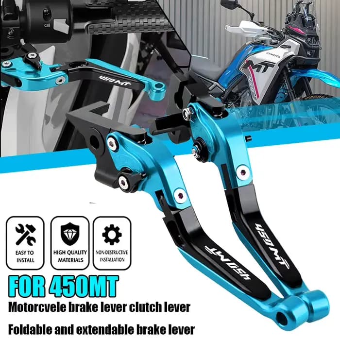 Pour 450MT 450 MT 450 MT450 CF450MT 2024 2025 accessoires de moto leviers d'embrayage de frein pliants réglables