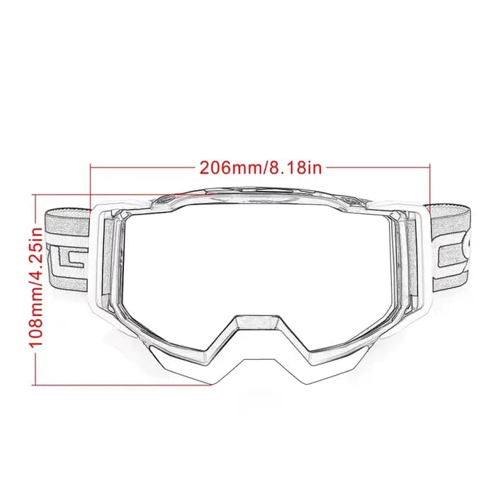Lunettes de motocross