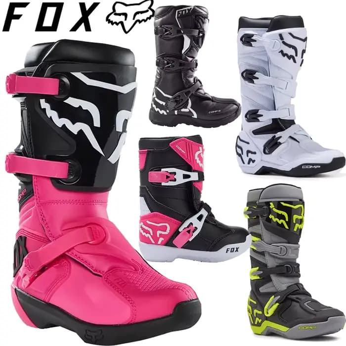 FOX Comp bottes de motocross tout-terrain pour enfants jeunes