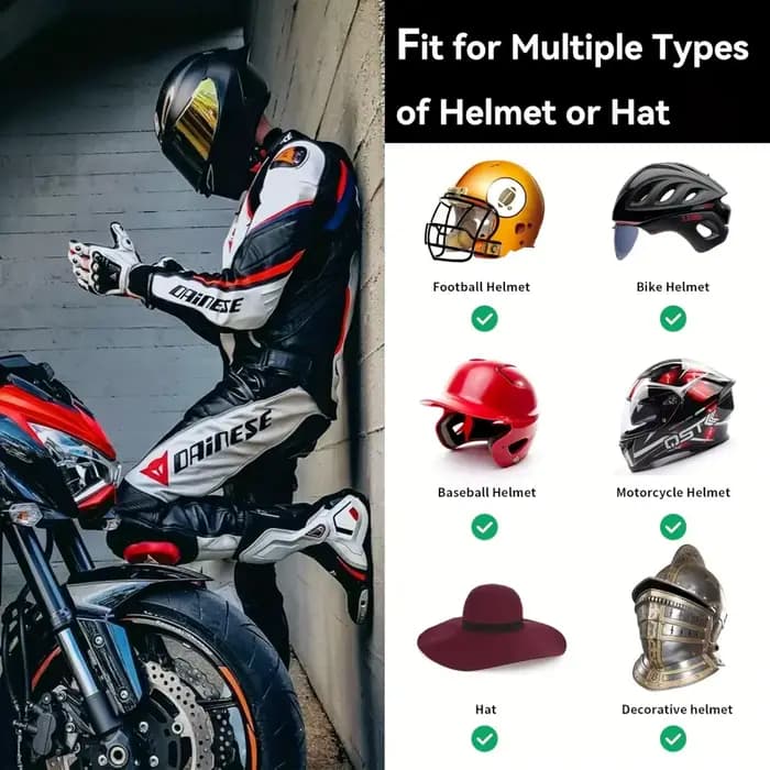 Multifonctionnel Porte-casque Rotatif à 180° Casque de moto Accessoires
