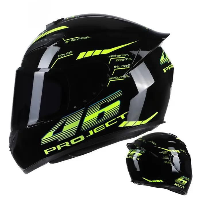 DOT Casque Moto intégral sécurité Motobike Scooter Casco Moto Capacetes modulaires casques intégraux Casco unisexe