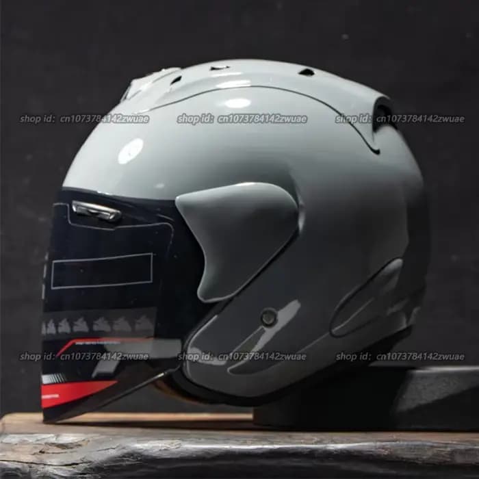 Ram3 gris brillant demi-casque hommes et femmes moto tout-terrain casque d'été descente course montagne croix Casco Capacete
