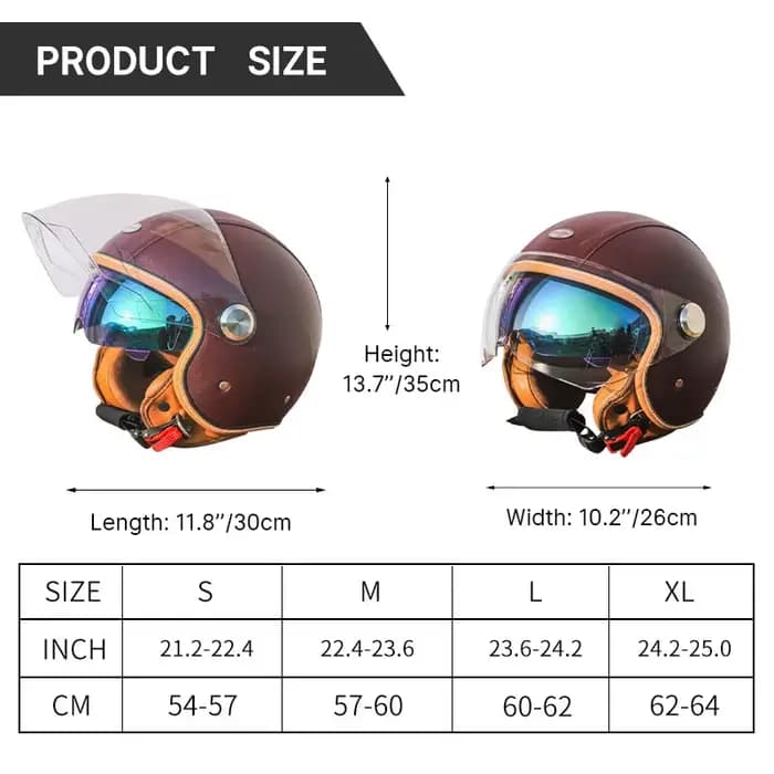 Casque de moto 3/4 ouvert populaire de style avant-gardiste avec motifs géométriques et design moderne à blocs de couleur pour les motards urbains