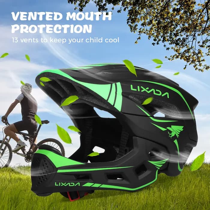 Casque intégral détachable pour enfants, casque de sport pour enfants, équipement de protection pour le vélo, le skateboard, le roller et la trottinette