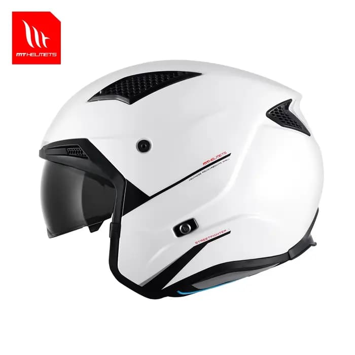 Casque de moto modulaire MT Streetfighter SV casques de motocross solides motos mat/brillant avec coque ABS toutes saisons