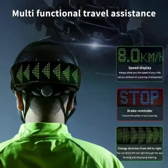 Voyant d'avertissement de casque de Moto