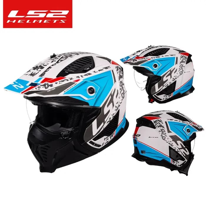 OF606 Drifter unisexe combinaison casques ouverts moto Motocross hommes femmes mode