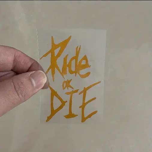 Autocollant de pare-chocs étanche pour moto