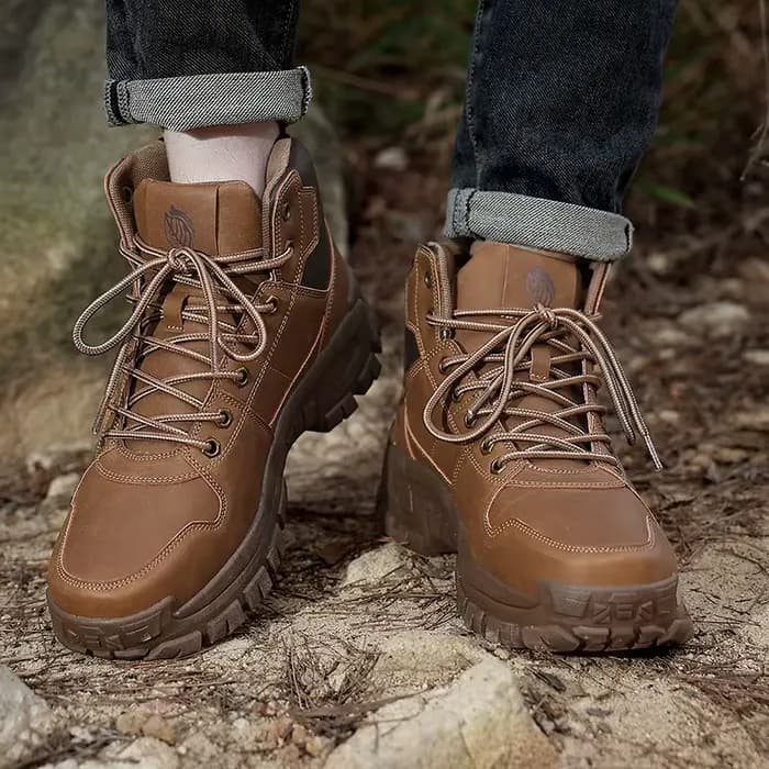Bottes en cuir de haute qualité pour hommes