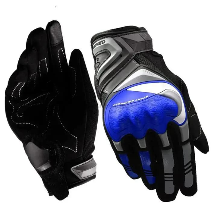 Gants de Moto gants de Moto respirants doigt complet protection écran tactile Guantes course Moto Motocross gants