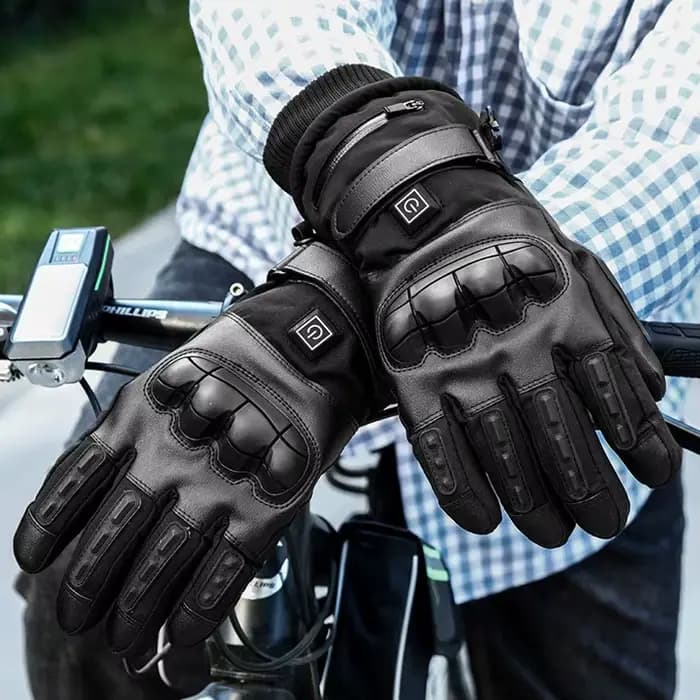 Gants électriques chauffants pour écran tactile pour hommes