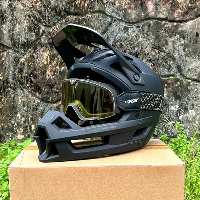 BATFOX casque de vélo intégral e-bike descente DH BMX vtt
