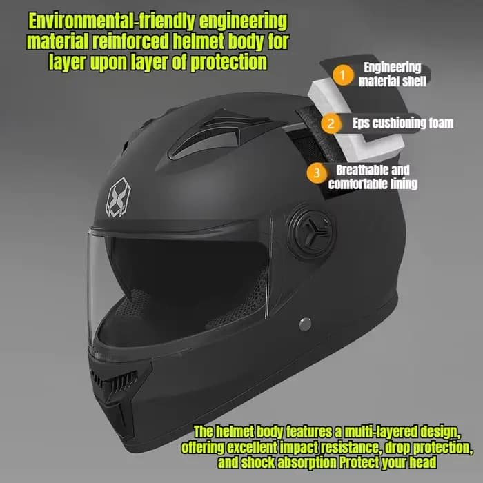 Casque et équipement de sécurité pour moto et scooter