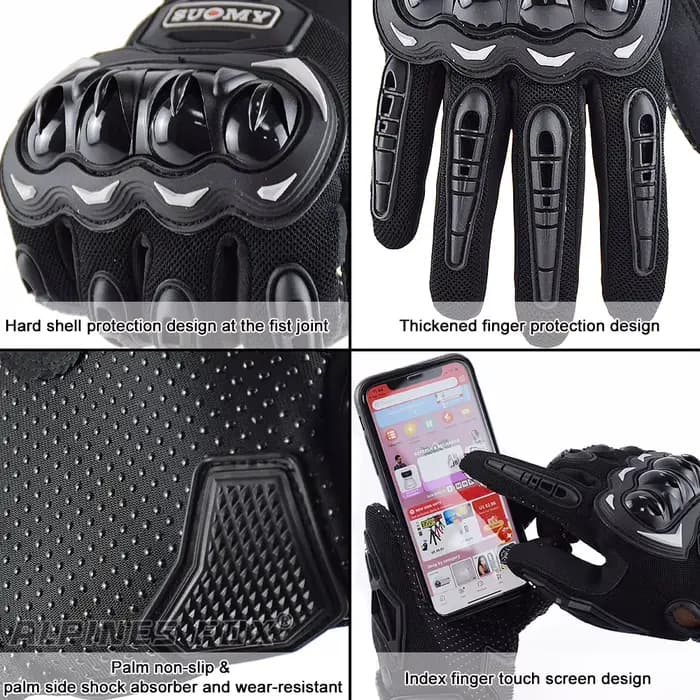 Suomy Lady rose gants de Moto femmes été maille respirant Motocross