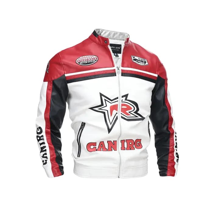 Vestes en cuir pour hommes automne décontracté moto veste en polyuréthane Biker manteaux