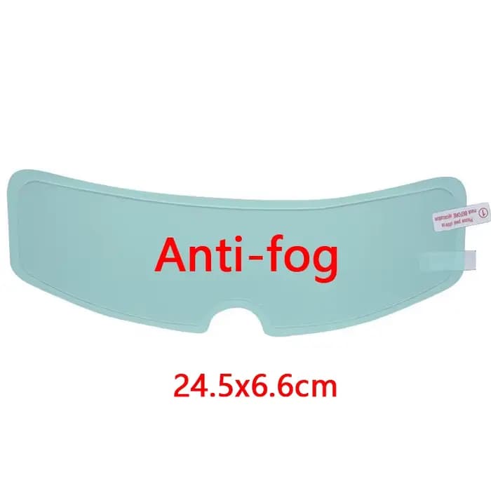 Lentille de casque de moto anti-buée transparente, film anti-pluie, autocollant de revêtement de car