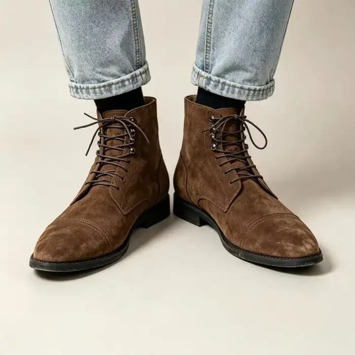 Bottes pour hommes, nouvelle collection, bottes de moto, haute qualité, rétro, confortables, bottes de travail, bottes de travail à la cheville, bottes de travail de loisirs
