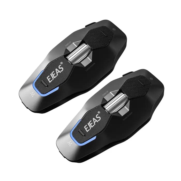 Casque de moto EJEAS X10 Phantom avec interphone Mesh4.0+Bluetooth+5G, étanche IP67, distance de communication entre 2 et 10 motards de 1500 m