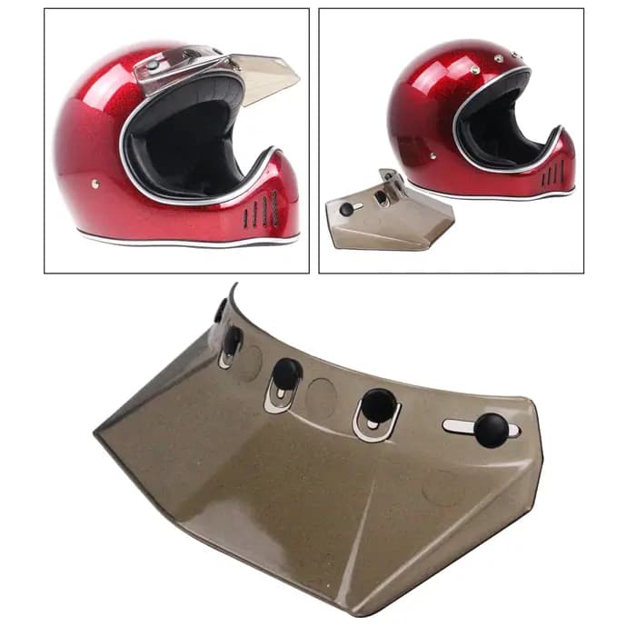 Visière solaire pour casque de moto