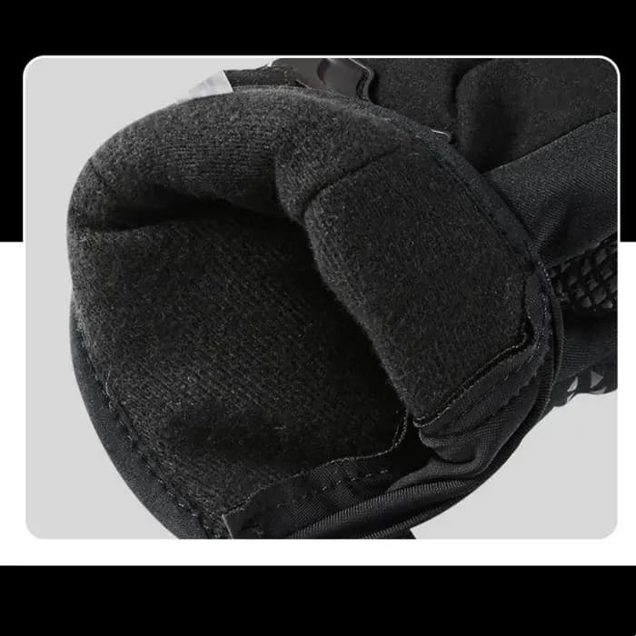 Gants de moto d'hiver VEMAR, réfléchissants, colorés, doublés de polaire, imperméables, coupe-vent, protection thermique, compatibles avec les écrans tactiles