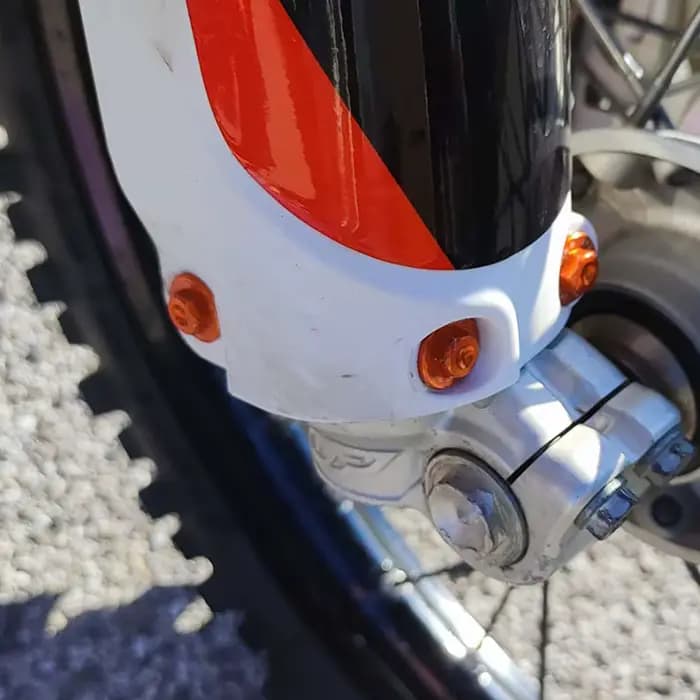 Vis de 2, 2 de protection de fourche avant pour Husqvarna