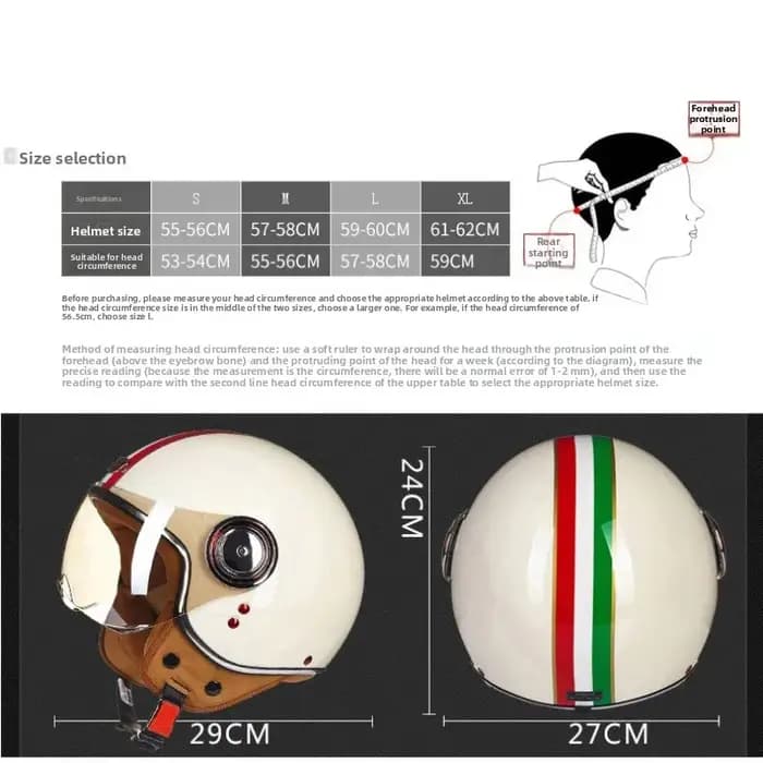 BEON B-110 casque de Moto rétro demi-casque pour véhicules électriques Locomotive accessoires de Moto Casco Para Moto