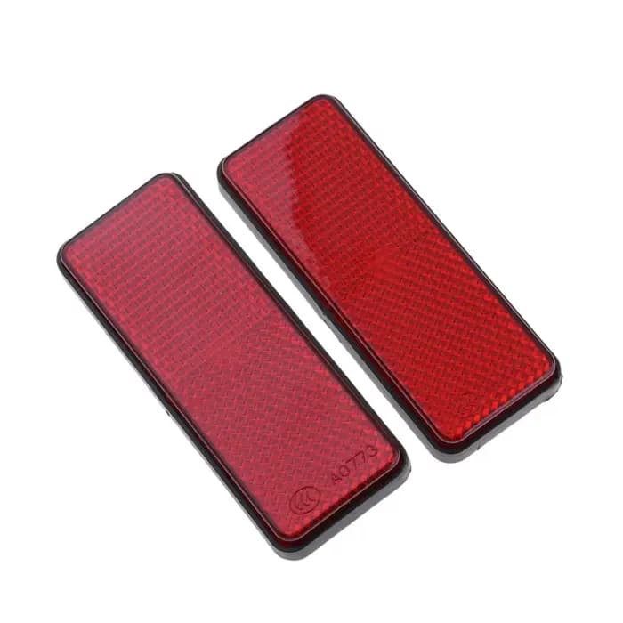 Réflecteur réfléchissant rectangulaire pour moto