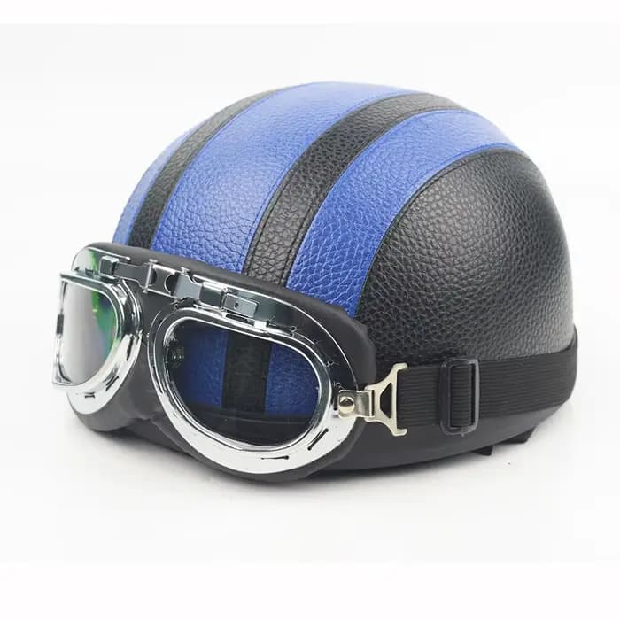 Casque de Moto Rétro pour Adulte