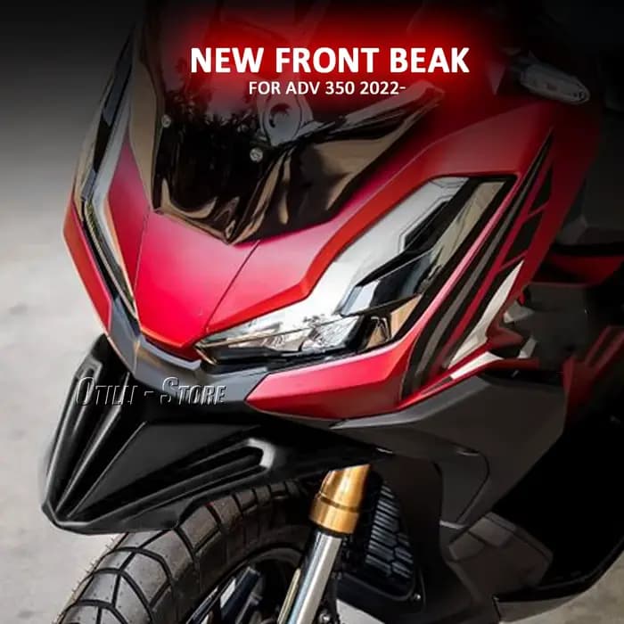 ADV 350 2022 2023 nouvelle roue avant de moto pneu garde-boue bec carénage Extension couverture accessoires pour Honda