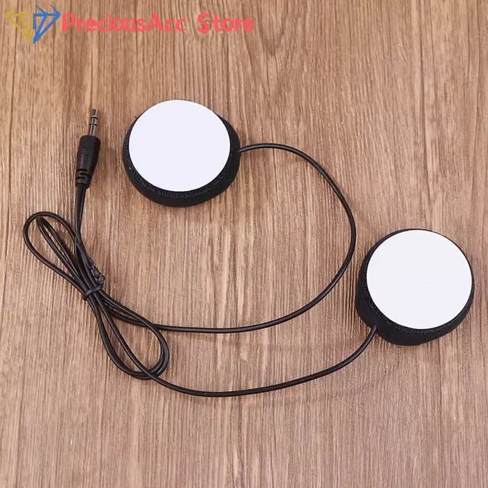 Intercom Bluetooth pour casque de moto Cardo avec micro filaire souple et haut-parleur 3