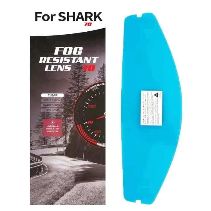 Film Anti-buée pour visière de casque de moto, pour Shark Spartan Carbon/Spartan/Skwal 2/d-skwal 2 l