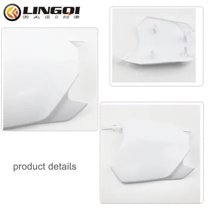 LING QI Pit Dirt Bike plaque d'immatriculation avant moto CRF 110 masque de carénage couvercle de co