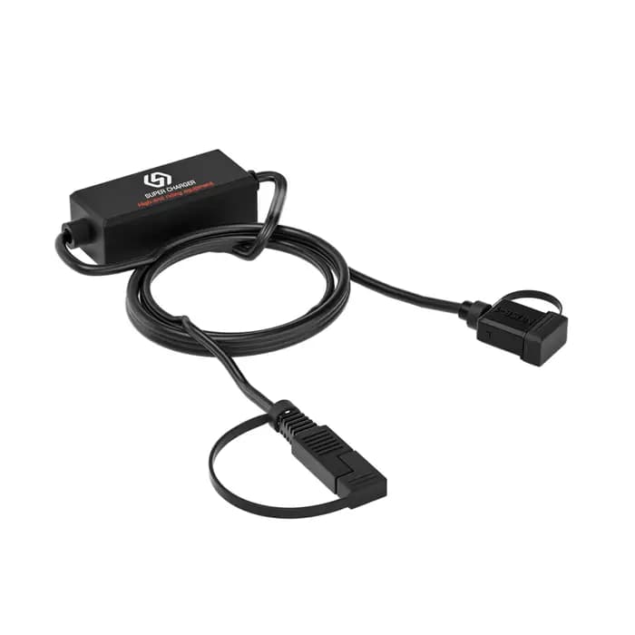 Chargeur de téléphone pour moto SAE, avec double/simple USB QC3.0, charge rapide, puce intelligente,