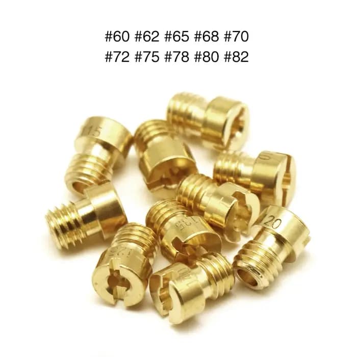 ZSDTRP 10 pièces carburateur de moto M5 Jets principaux