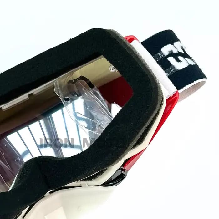 Lunettes de motocross coupe-vent