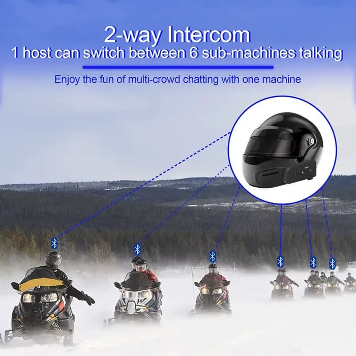 EJEAS V7 casque de moto Bluetooth interphone