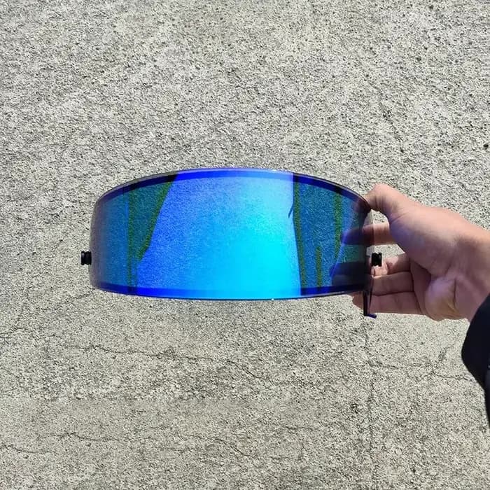 Casque de Moto visière complète visage complet pour cloche RS7 UV anti-rayures pare-vent lunettes