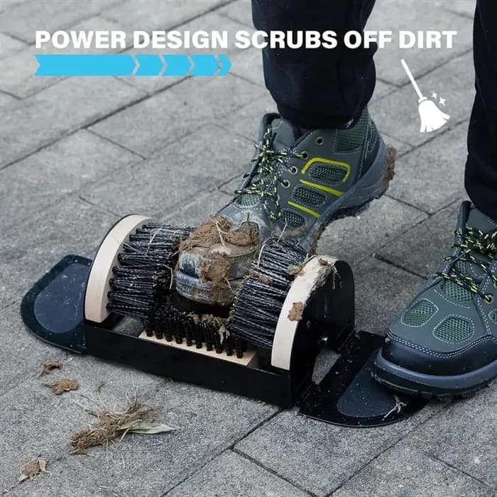 Botte grattoir brosse